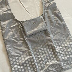 NEW Fondation Louis Vuitton Reusable Shopping Bag Eco Nylon Tote Bag Paris